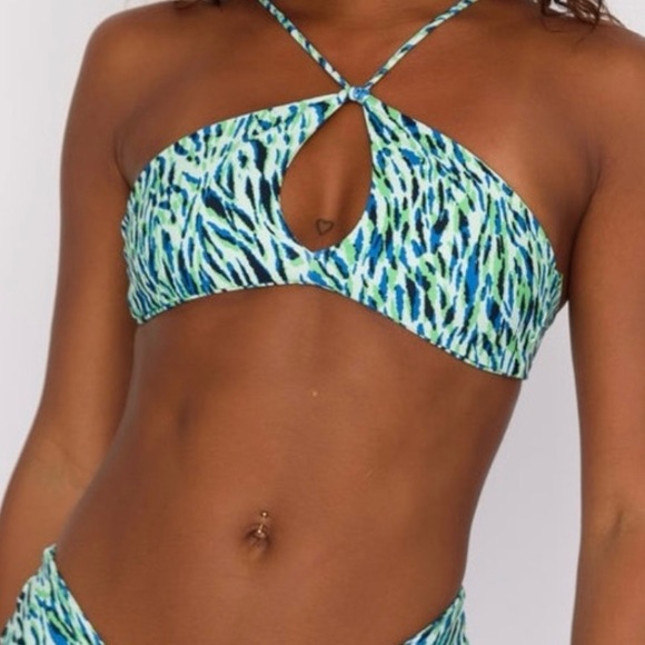 SKATIE swim Sophie Top in Cloudbreak Size Small  - new - Picture 3 of 3